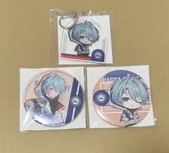 にじさんじ　NBA 缶バッジ　アクリルキーホルダー　渚トラウト　セット