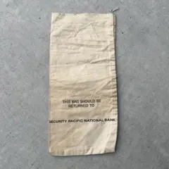 ビンテージ 銀行用 キャンバスバッグ vintage bank bag 弾薬袋