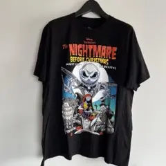 ナイトメアー・ビフォー・クリスマス Tシャツ XL