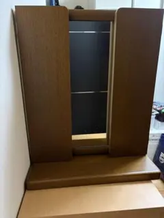 北海道民芸家具】卓上ミラー 鏡 HOKUMIN 木製ドレッサー 幅80cm - メルカリ