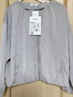 【新品未使用】Lutique ライラック色 ジャケット Lサイズ　レディース