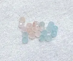 【20粒】マルチカラーアクアマリン