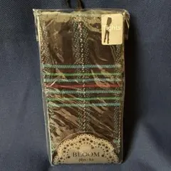 BLOOM plys-ka 柄物　柄タイツ　チェック柄　タイツ ストッキング
