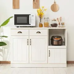 ニトリ ミランダ キッチンカウンター おしゃれ 食器棚