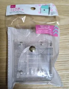 チェキ用フォトケース(ボタン付)　ダイソー