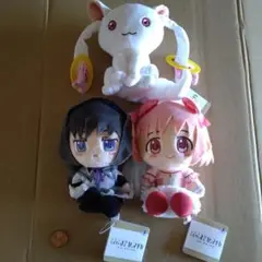 まどかマギカ 叛逆の物語 お手玉ぬいぐるみ まどか ほむら キュウべえ 3種