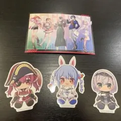 ホロライブ EXPO 2025 限定ポストカード ＆ 3期生ステッカー3枚セット