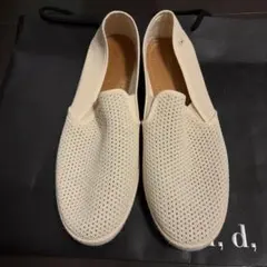 【新品・未使用】リヴィエラ スリッポン 27.5cm ベージュ ユナイテッド