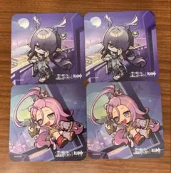 原神　ラウマ×2 アイノ×2 コースター　セット