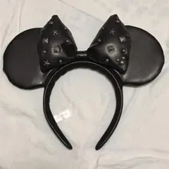 ディズニー ミッキー耳カチューシャ 黒