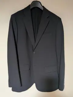 ユニクロ　感動ジャケット　ネイビー(L/72-60)