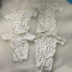 コンビ肌着4点セット ホワイト