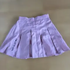 ピンクラテ プリーツスカート S(160)サイズ150〜