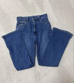 デニムジーンズ ズボン フレアデニムパンツ