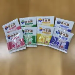 バスクリン きき湯 入浴剤 詰め合わせセット　8袋（4種×各2袋）のサムネイル