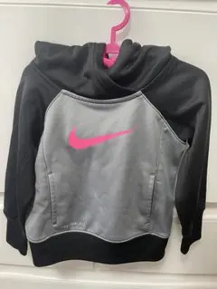 Nike フード付きトップス グレー/ブラック/ピンク