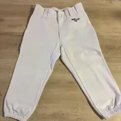 野球用 ユニフォームパンツ 練習着 ホワイト SSK 150 膝パッド縫い付け