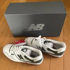 New Balance 550 ホワイト/グリーン