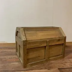【るるるん様専用】海賊宝箱 ■ アメリカン雑貨 木箱　アンティーク風木箱