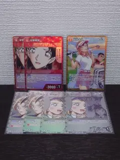 名探偵コナン 特別限定付録プロモカード 萩原千速 2種コンプ 2枚