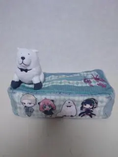 SPY×FAMILY ティッシュボックスカバー ボンドぬいぐるみ付き