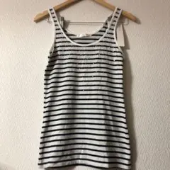 新品AZUL by moussy ボーダータンクトップ