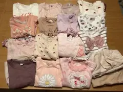 女の子　90cm 秋冬服17点　まとめ売り