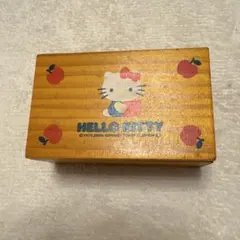 平成HELLO KITTY 木製収納ボックス