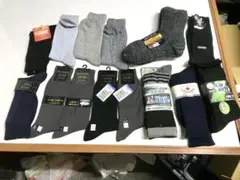 メンズソックス　色々まとめて18足　新品　★き4285