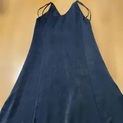 ダブルストラップ キャミワンピース