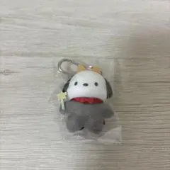 ちびっとも　天使と小悪魔　サンリオ　ポチャッコ　キーホルダー