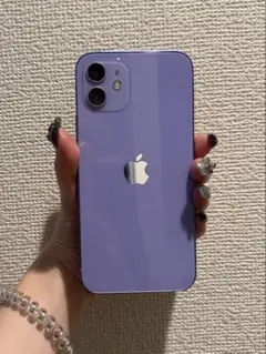 iPhone 12 128GB パープル SIMフリー 本体 美品
