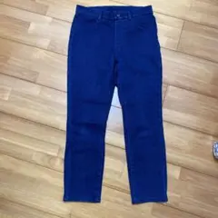 UNIQLO ダークブルー スキニーパンツ Mサイズ
