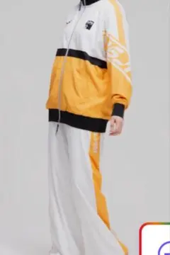 にじフェス ジャージ オレンジ ロングパンツ ジャケット sizeA - メルカリ