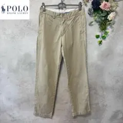 ポロラルフローレン ベージュ パンツ チノ クラシックフィット W30