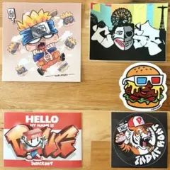 ③ グラフィティー ステッカー 5枚セット graffiti グラフィティ