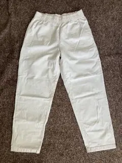 GU ホワイト イージーパンツ
