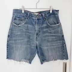 リーバイス 569 LOOSE STRAIGHT カットオフ デニム W34