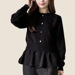 ペプラムニット l