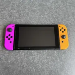 Nintendo Switch 本体 パープル オレンジ ジャンク - メルカリ