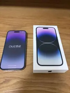 iPhone 14 Pro ディープパープル　256GB SIMフリー
