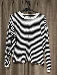 AMERICAN HOLIC ボーダー柄長袖Tシャツ Mサイズ