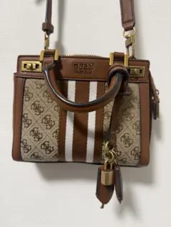 GUESS ショルダーバッグ 2way ブラウン