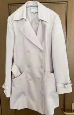 美品★春色　レディースコート★トレンチコート
