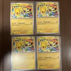 ポケモンカード　WCS2025 ピカチュウ　アナハイム　プロモ　4枚