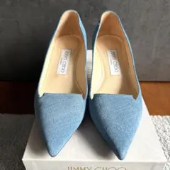 美品⭐︎ジミーチュウ デニム風 パンプス 35
