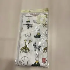 【新品】ユニクロベビー　ボディスーツ長袖　60 ミッフィー