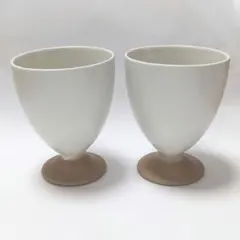 【美品】畠山雄介 ゴブレット ペア 2個セット 陶器 うつわ 作家もの