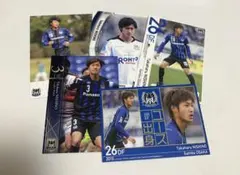 カード サッカー 日本代表 ガンバ大阪 西野郎 三木亮太 加地亮 播戸