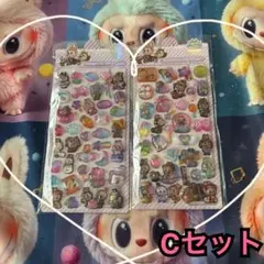 ラスト‼️【新品】2枚セット(C)ラブブ シール 立体②